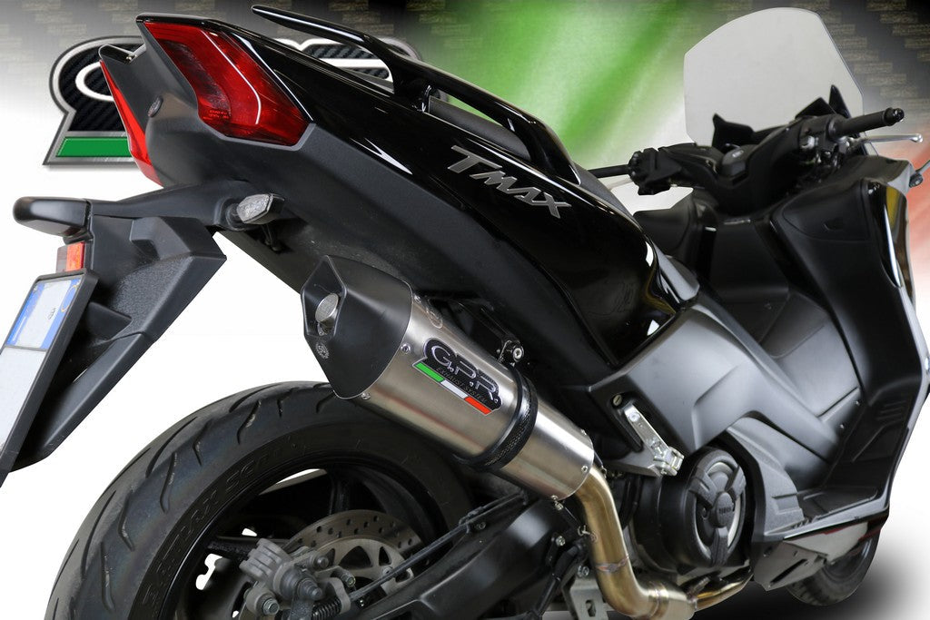 GPR Yamaha T-MAX 530 (12/19) Full Exhaust System "GPE Anniversary Titanium" (EU homologated) – Accessories in the 2WheelsHero Motorcycle Aftermarket Accessories and Parts Online Shop