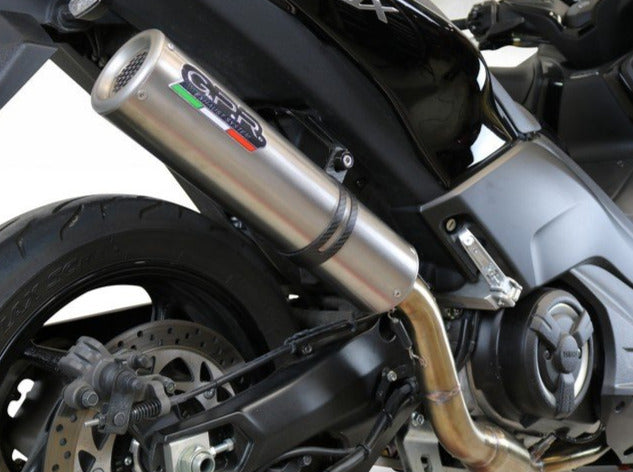 GPR Yamaha T-MAX 530 (12/19) Full Exhaust System "M3 Titanium Natural" (EU homologated) – Accessories in the 2WheelsHero Motorcycle Aftermarket Accessories and Parts Online Shop