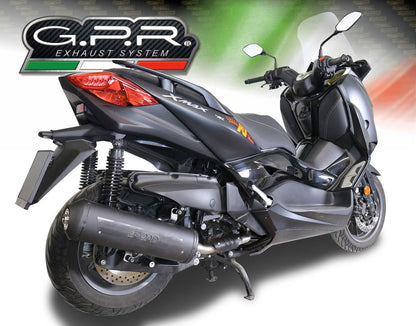 GPR Yamaha X-MAX 400 (2018 – ) Full Exhaust System "Maxy 4Road" (EU homologated) – Accessories in the 2WheelsHero Motorcycle Aftermarket Accessories and Parts Online Shop