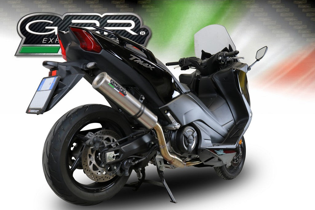 GPR Yamaha T-MAX 530 (12/19) Full Exhaust System "M3 Titanium Natural" (EU homologated) – Accessories in the 2WheelsHero Motorcycle Aftermarket Accessories and Parts Online Shop