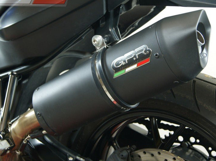 GPR BMW F800R (09/14) Slip-on Exhaust "Furore Nero" – Accessories in the 2WheelsHero Motorcycle Aftermarket Accessories and Parts Online Shop