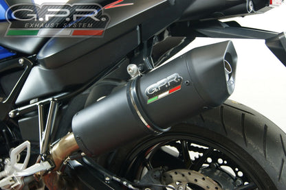 GPR BMW F800R (09/14) Slip-on Exhaust "Furore Nero" – Accessories in the 2WheelsHero Motorcycle Aftermarket Accessories and Parts Online Shop