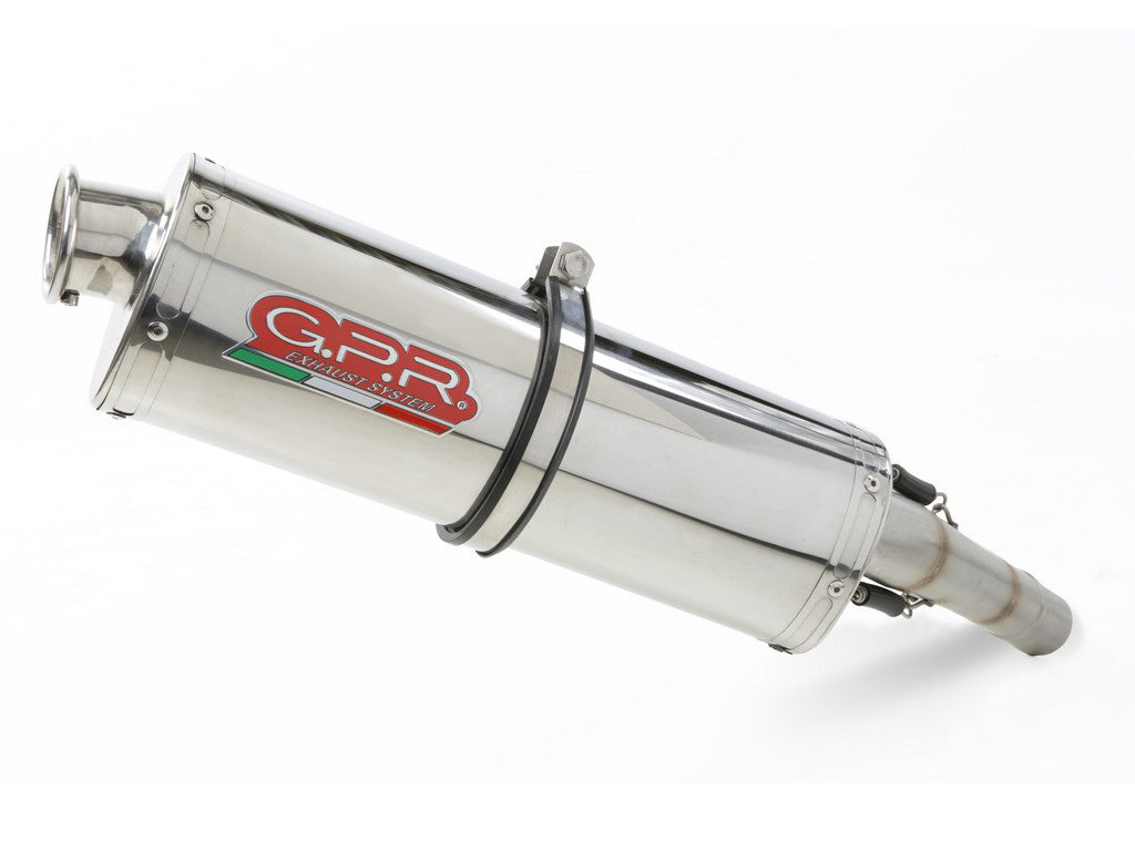 GPR BMW F650GS Twin (08/12) Slip-on Exhaust "Trioval" (EU homologated) – Accessories in the 2WheelsHero Motorcycle Aftermarket Accessories and Parts Online Shop