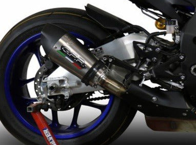 GPR Yamaha YZF-R1 (2015 – ) Slip-on Exhaust "GPE Anniversary Titanium" – Accessories in the 2WheelsHero Motorcycle Aftermarket Accessories and Parts Online Shop
