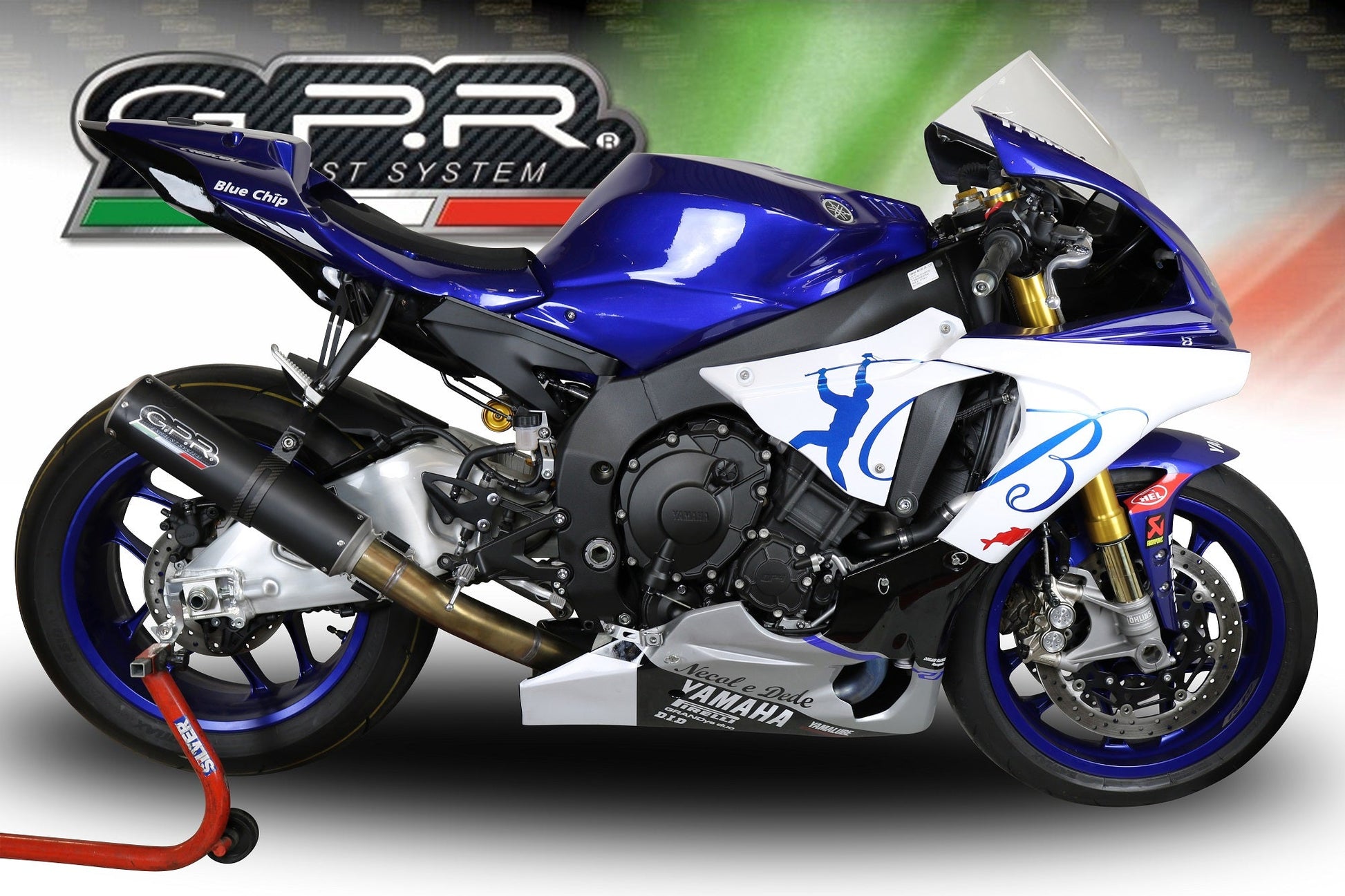 GPR Yamaha YZF-R1 (2015 – ) Slip-on Exhaust "M3 Black Titanium" – Accessories in the 2WheelsHero Motorcycle Aftermarket Accessories and Parts Online Shop