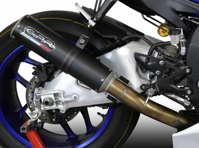 GPR Yamaha YZF-R1 (2015 – ) Slip-on Exhaust "M3 Black Titanium" – Accessories in the 2WheelsHero Motorcycle Aftermarket Accessories and Parts Online Shop