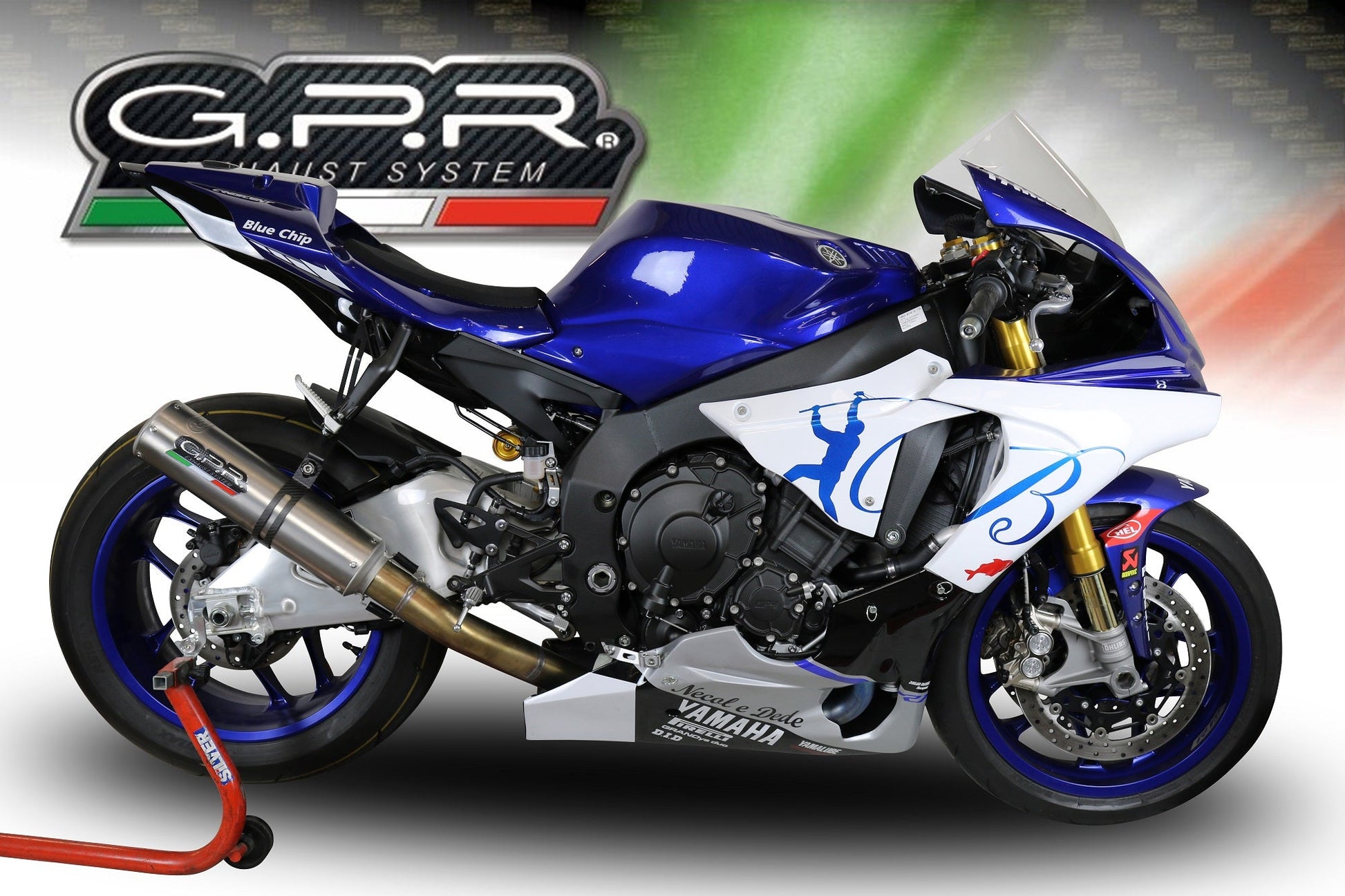 GPR Yamaha YZF-R1 (2015 – ) Slip-on Exhaust "M3 Titanium Natural" – Accessories in the 2WheelsHero Motorcycle Aftermarket Accessories and Parts Online Shop