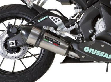 GPR Yamaha YZF-R125 (14/18) Full Exhaust System "GPE Anniversary Titanium" – Accessories in the 2WheelsHero Motorcycle Aftermarket Accessories and Parts Online Shop