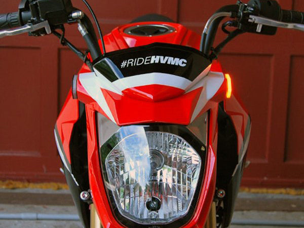 NEW RAGE CYCLES Kawasaki Z125 LED Front Turn Signals – Accessories in the 2WheelsHero Motorcycle Aftermarket Accessories and Parts Online Shop